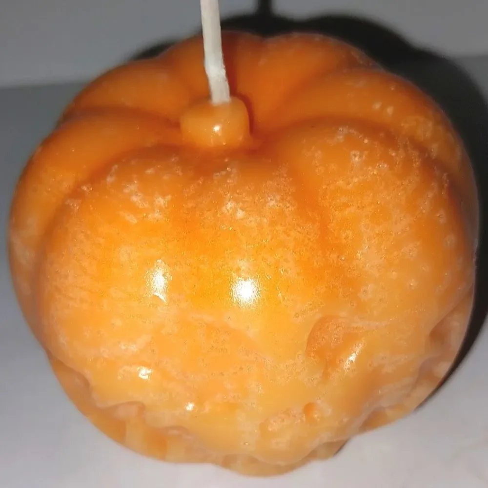 Hand crafted Pumpkin candle